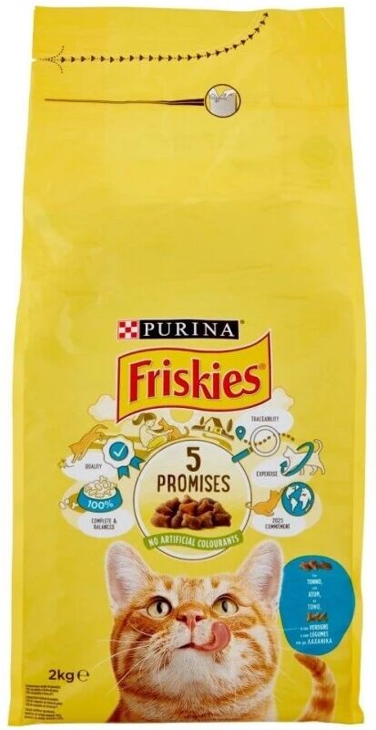 Friskies FSK DC VITALITY + ADULT TONNO E VERDURE 2KG