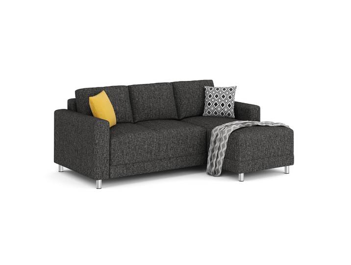 Ecksofa ERIN rechts anthrazit