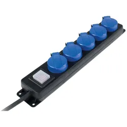 As - Schwabe, Steckdosenleiste, CEE Steckdosenleiste mit Schalter (5x, CEE 7/3, 4.50 m)