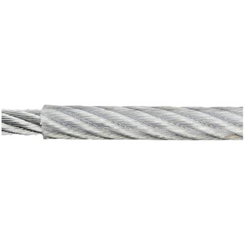 Stahlseil verzinkt (Ø x L) 2mm x 120m dörner + helmer 190041 Transparent