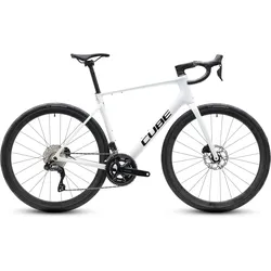Cube Attain C:62 SLX metallicwhite ́n ́black - 47 cm