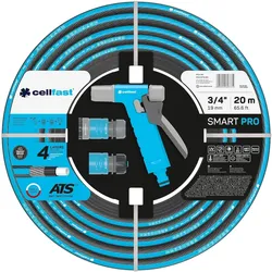 Cellfast - Bewässerungsset SMART PRO ATS mit 19mm Durchmesser und einer Länge von 20 Metern