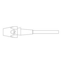 Weller XDS 2 SAUGDÜSE Ø3,0XØ5,3 L=10,5MM VERP. Saugdüse 1 St. T0051325199