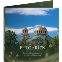 Erster Euro-Kursmünzensatz Bulgarien 2026 + 2 Euro verg