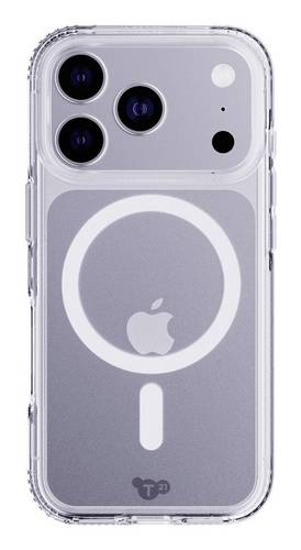 Tech21 EvoClear Case MagSafe for iPhone Case iPhone 17 Pro Weiß, Transparent T21-11323