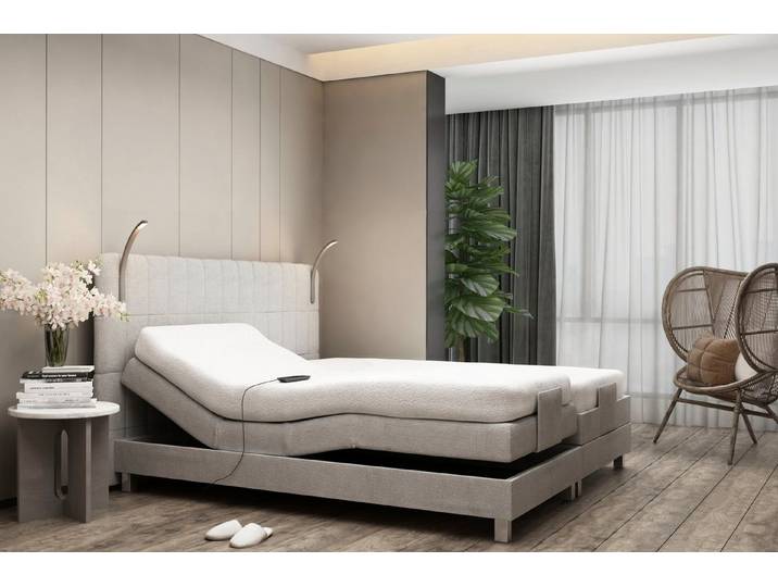 Westfalia Schlafkomfort Boxbett, mit Motor und LED-Beleuchtung