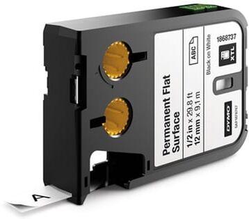 Dymo Fita  XTL 1868737 texto preto sobre branco 12mm