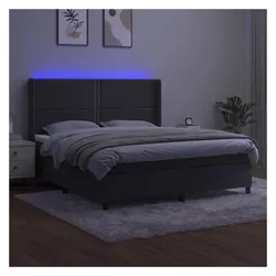 vidaXL, Boxspringbett, Wamelum (Flach mit Nägeln) (180 x 200 cm)