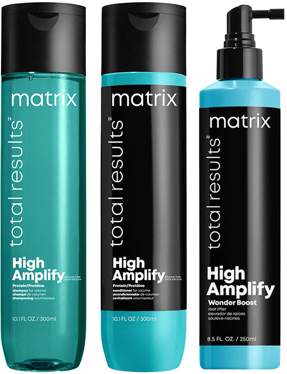 Matrix Total Results High Amplify Shampoo 300ml, Conditioner 300ml & W