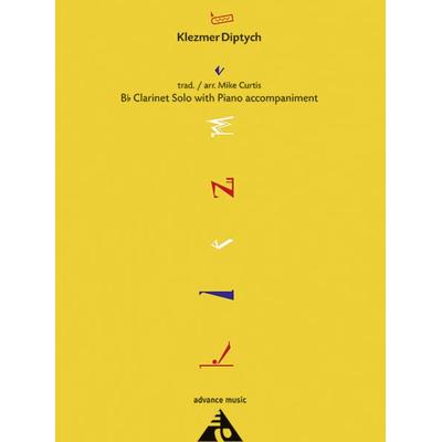 Klezmer Diptych, Taschenbuch von , Advance music, 978-3-89221-787-9