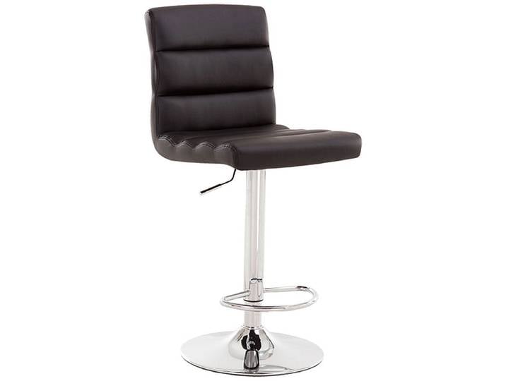 Barhocker NICOLAS synthetisches leder schwarz