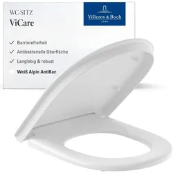 Villeroy & Boch, WC Deckel, ViCare WC-Sitz ViCare AntiBac