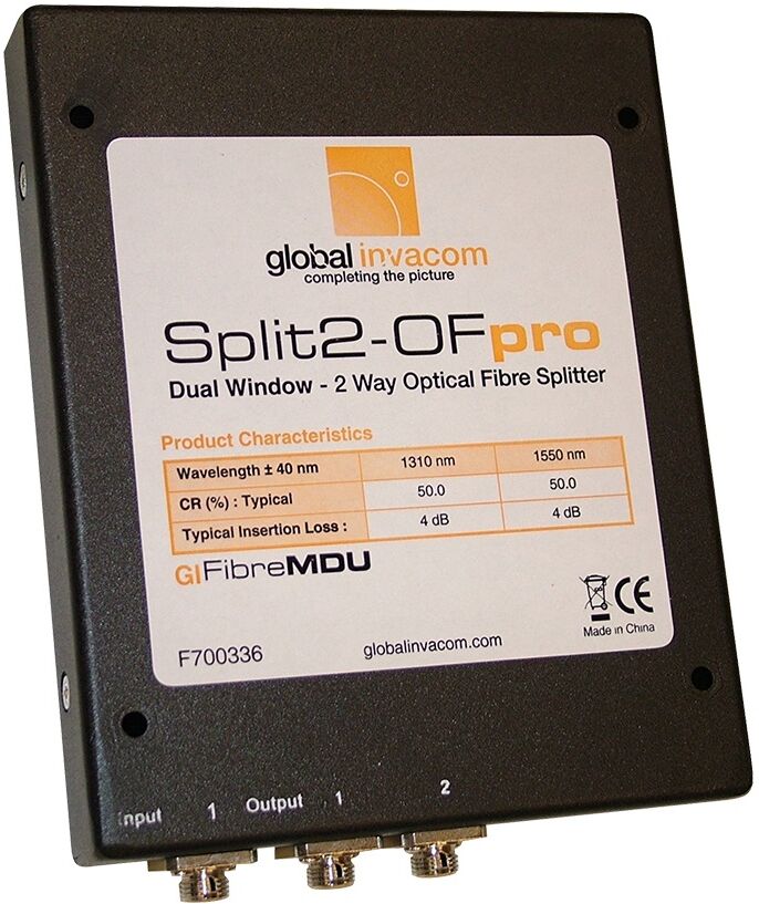 Splitter Fibra Óptica 2 Saídas - INVACOM