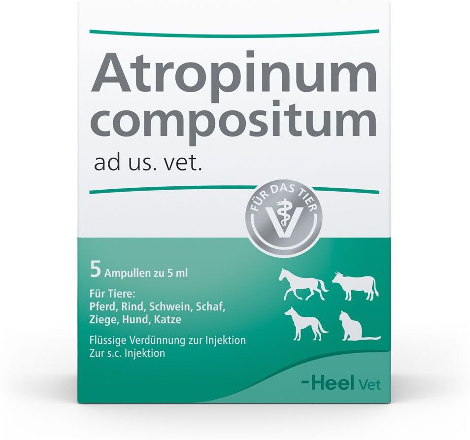 Heel Atropinum Compositum ad us.vet.Ampullen 5 St Ampullen
