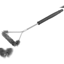 Tarrington House Grillbürste aus Stahldraht, Polypropylen/Stahl, 53 cm, schwarz