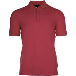 A|X ARMANI EXCHANGE Herren Poloshirt - Slim fit, einfarbig, Cotton Stretch Cardinal / 2XL