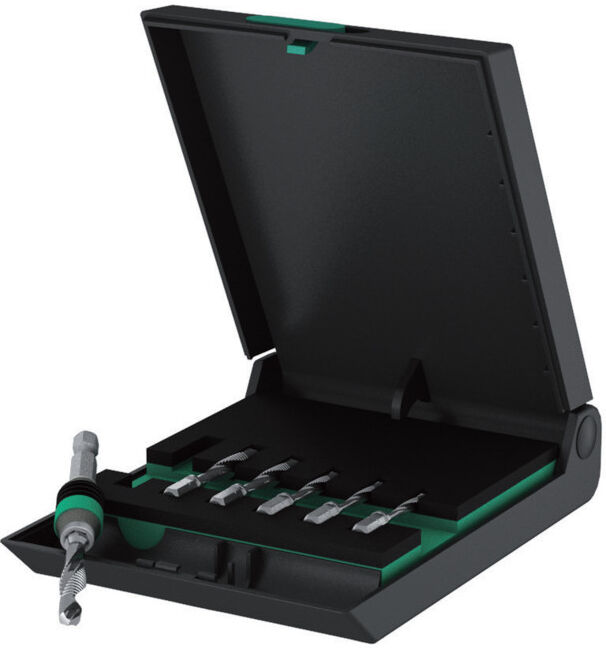 847/7 Jeu d'embouts-tarauds combinés, 7 pièces ; Wera (05104651001)