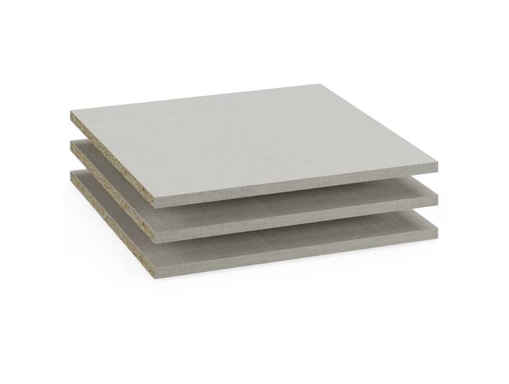 Einlegeboden - 45er Tiefe 45 x 1 x 45cm Beige Spanplatte, lackiert