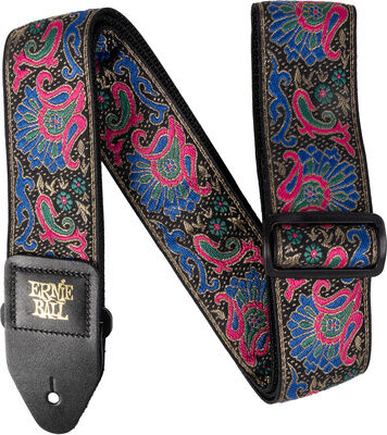 Ernie Ball Jacquard Strap SaF Scales and Feathers Jacquard