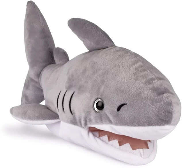 Histoire d'Ours Trésors Marins : Marionnette Requin gris 30 cm - Histoires d'Ours