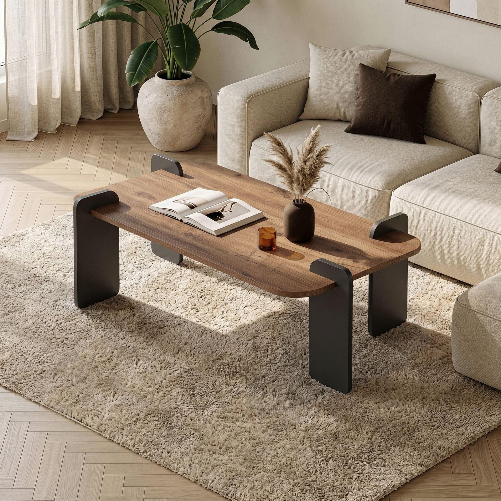 Skye Decor Nesttafel 3-delig - Saffier eikenhout