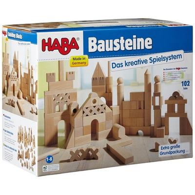 Basisbausteine natur Set gross