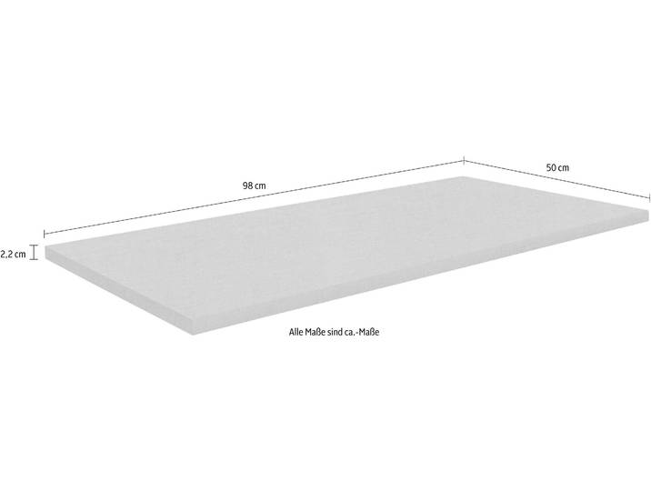 Einlegeboden RAUCH Rauch Stauraum-Erweiterung für Drehtürenschränke , beige (leinenoptik hell), B:98cm H:2,2cm T:50cm, Holzwerkstoff, Einlegeböden, Einlegeboden, Mehr Platz im Kleiderschrank: 98 cm Einlegeboden von Rauch