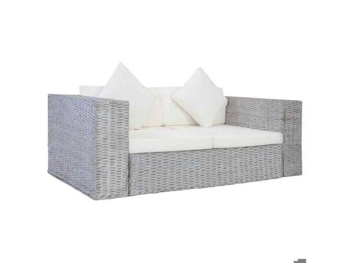Canapé à 2 places avec coussins - - Gris - Tissu - 162x80x61 cm - Oreillers inclus - Coussins amovibles 6507