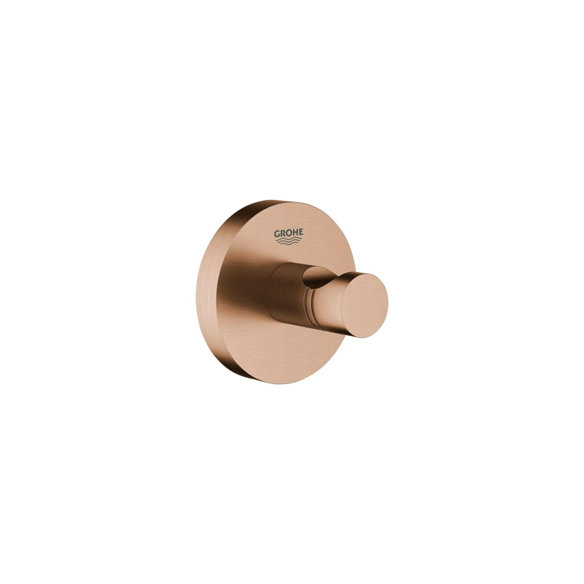 Grohe Bademantelhaken Essentials verd. Befestigung, warm sunset gebürstet (40364DL1)
