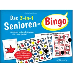 Schlütersche Das 3-in-1 Senioren-Bingo (Deutsch, 1 - 16 Spieler)