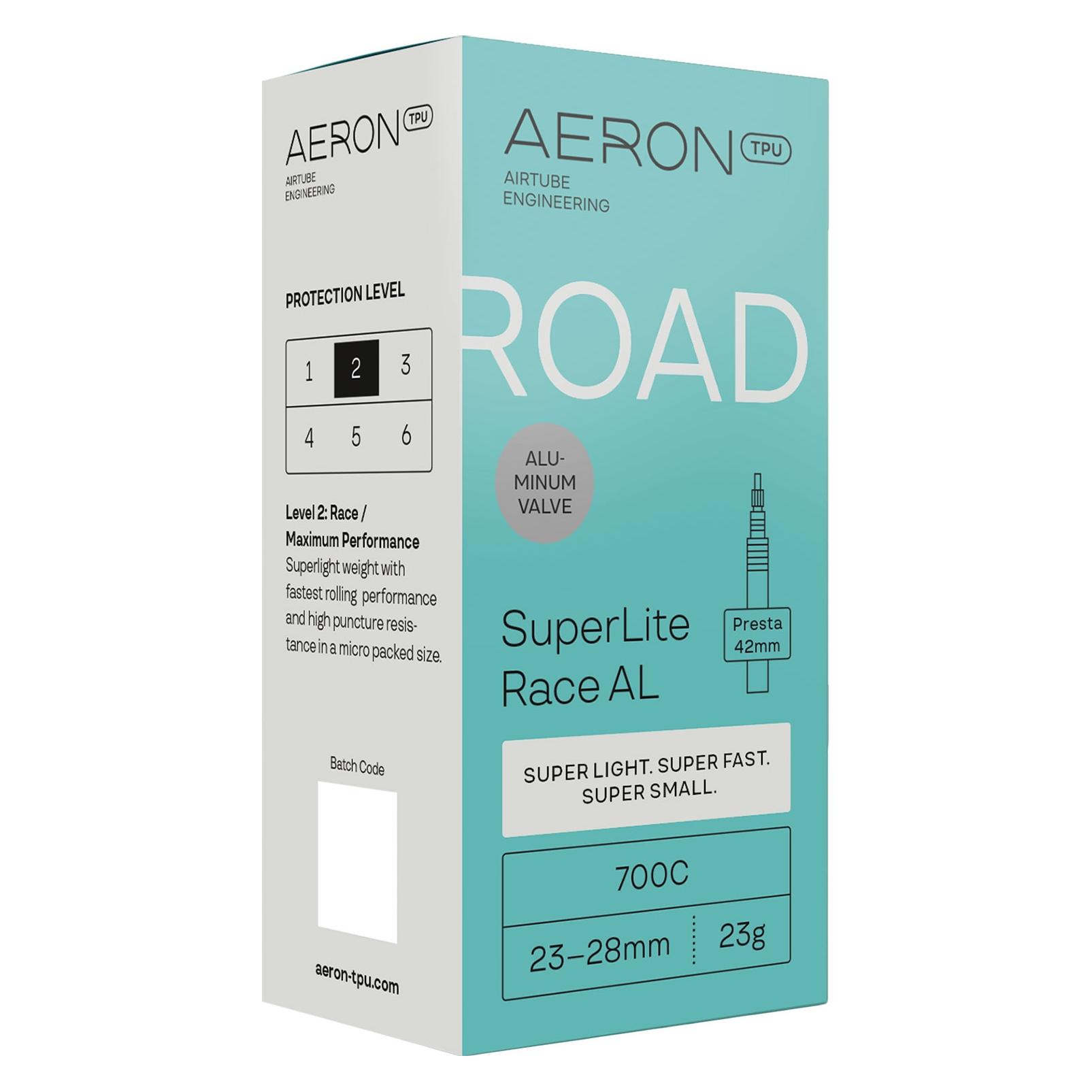 Aeron Schlauch mit Prestaventil (Presta (SV), 28", 42 mm) (49028090)