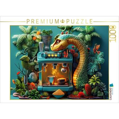 CALVENDO Puzzle Dino | 1000 Teile Lege-Größe 64x48cm Foto-Puzzle für glückliche Stunden