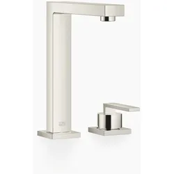 Dornbracht LOT Küchenzweilochbatterie mit Einzelrosetten, schwenkbar 360°, Ausladung 165mm, 32805680-08, Farbe: Platin