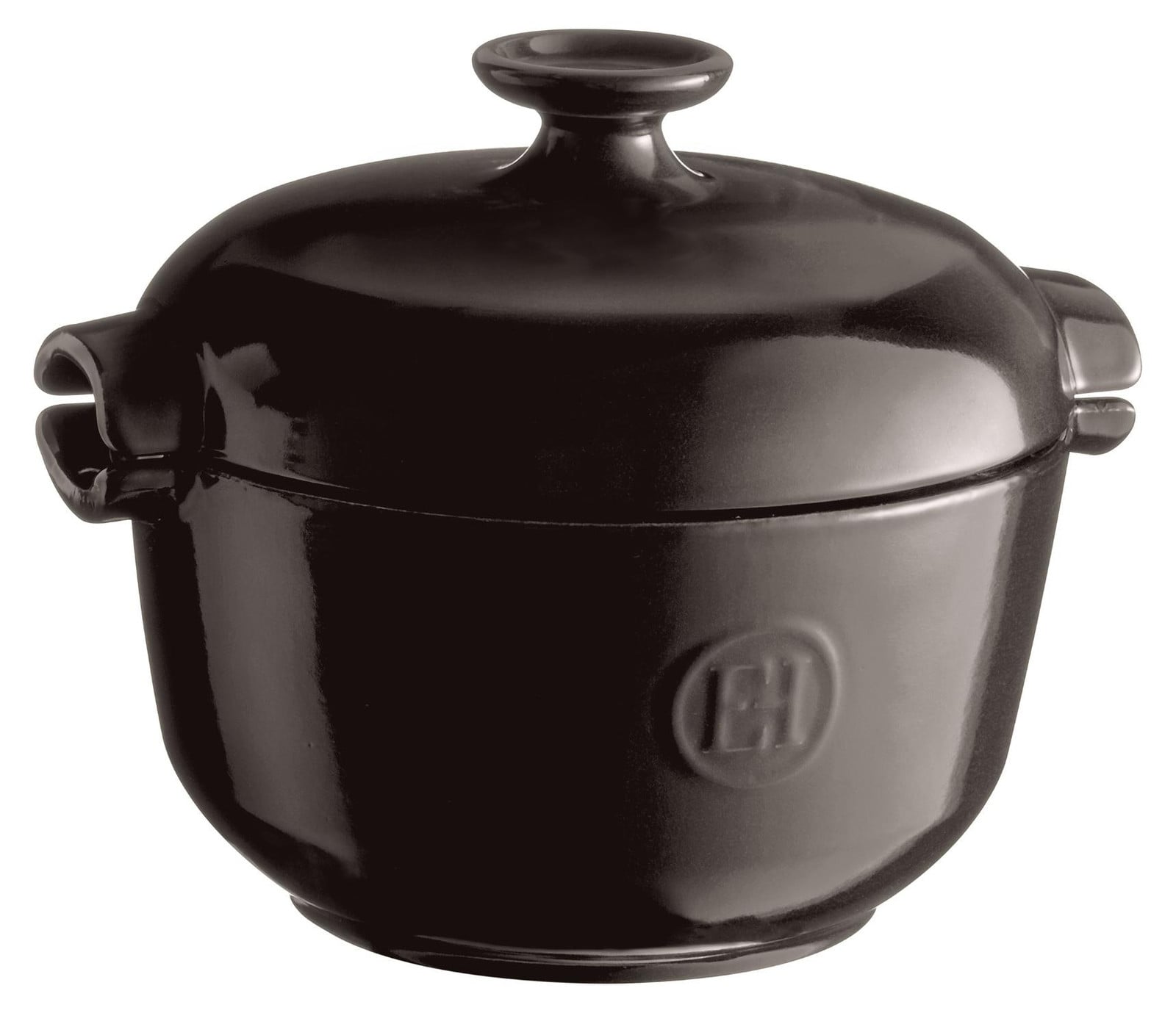 Emile Henry Rijstpot Houtskool 2,5 liter