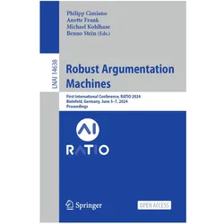 Robust Argumentation Machines, Fachbücher