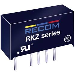 RECOM RKZ-0512S DC/DC-Wandler 5 V 12 V 0.168 A 2 W Anzahl Ausgänge: 1 x Inhalt 1 St.