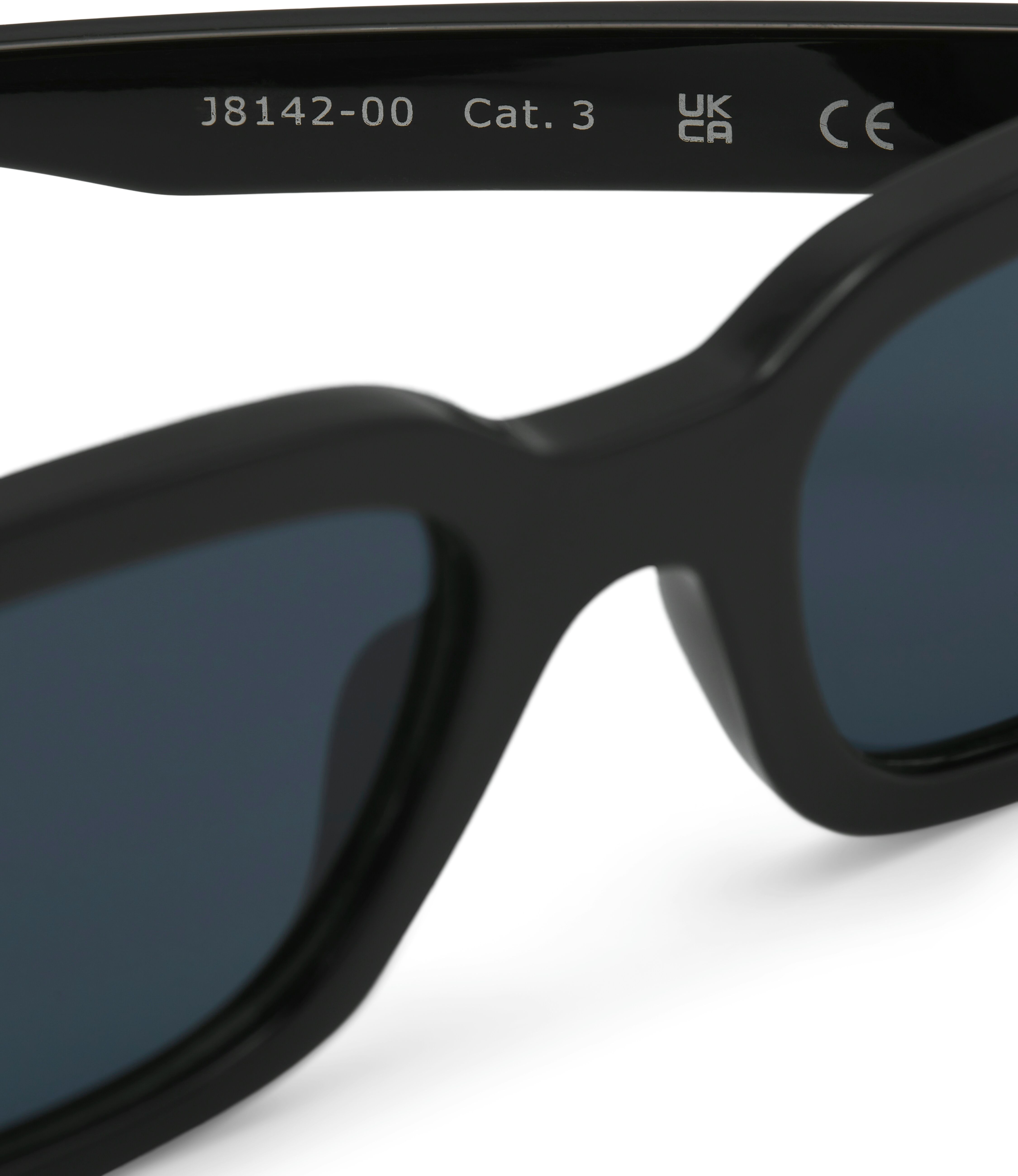 Sonnenbrille JACK & JONES "JACRYDER SUNGLASSES NOOS", Herren, schwarz (schwarz iris detail:j4925, 00), Sonnenbrillen Sonnenbrille