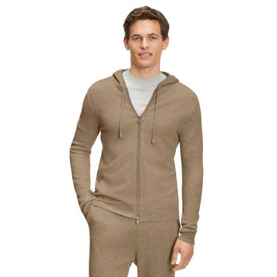 Strickjacke FALKE "Pure Cashmere", Herren, Gr. XL, camel (5038), Strickjacken Strickjacke