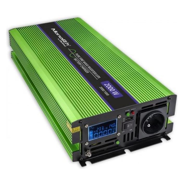 Qoltec Pure Sine Wave Inverter Monolith (51942)