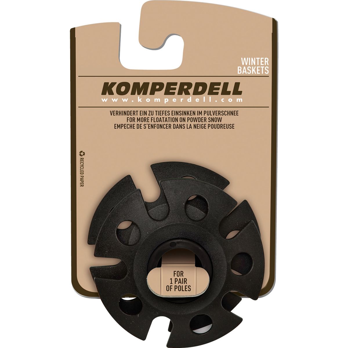 Komperdell Eisflankenteller Winter black (925) 9396-925