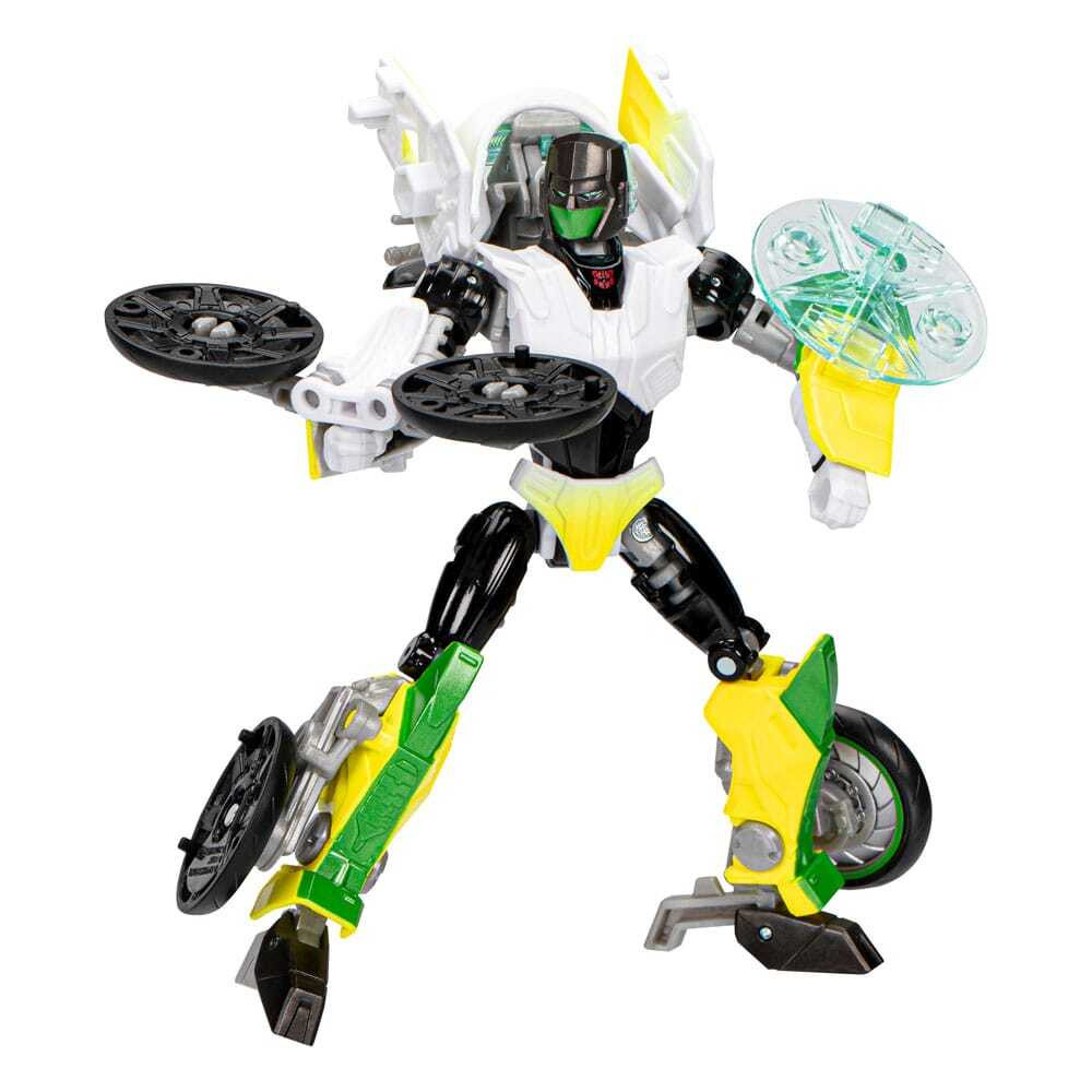 Hasbro Transformers Generations Legacy Evolution Deluxe Class Actiefiguur G2 Universe Laser Cycle, 14 cm