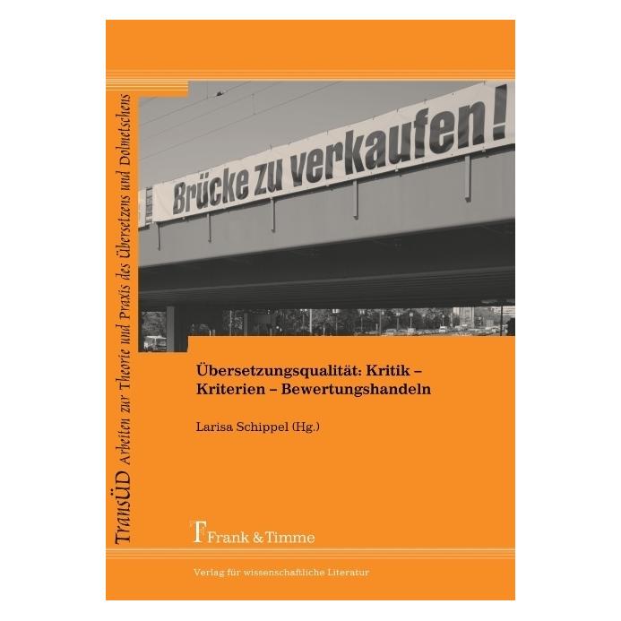 Frank & Timme Übersetzungsqualität (Deutsch, Softcover, Larisa Schippel) (43477184)