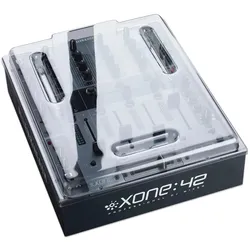 Decksaver Staubschutzcover für Allen & Heath Xone42, Zubehör DJ, Transparent
