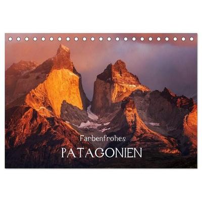 Farbenfrohes Patagonien (Tischkalender 2027 DIN A5 quer), CALVENDO Monatskalender