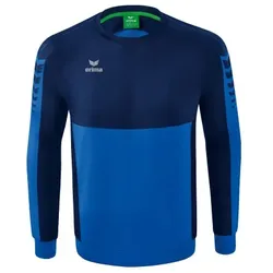 Erima Six Wings Sweatshirt Kinder - new royal/new navy - 116