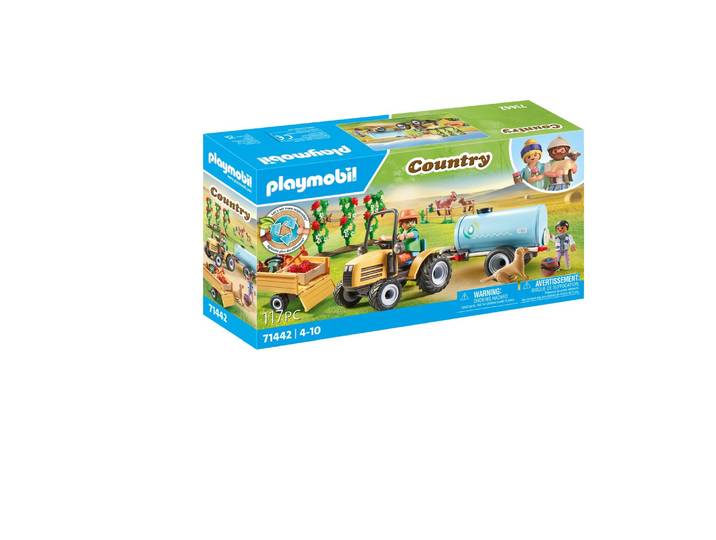 Fermier avec tracteur et citerne 71442 PLAYMOBIL