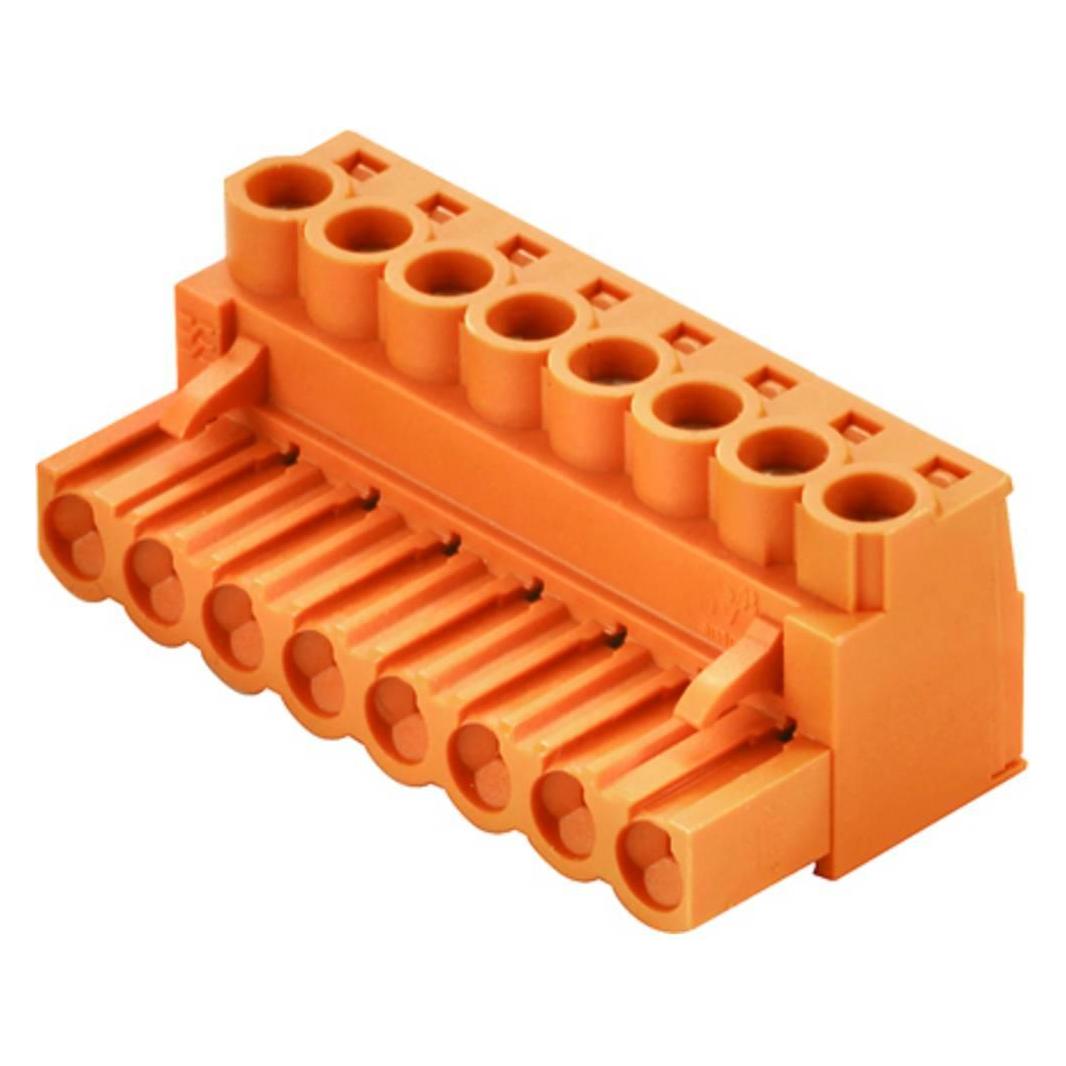 Weidmüller Steckbarer Klemmenblock, Gerade, 5.08mm Raster, 7 Pole (1943630000)