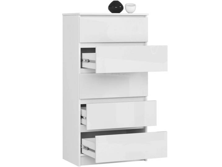 Raumhirsch Furniture Kommode mit 5 Schubladen 60 cm Schrank Sideboard Anrichte, Highboard / Kommode 60 cm, Sideboard Organizer für jeden Raum