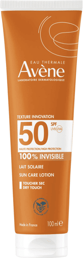 Avène Eau Thermale Avene Latte Solare SPF50 Protezione Alta per Pelle Sensibile 100 ml