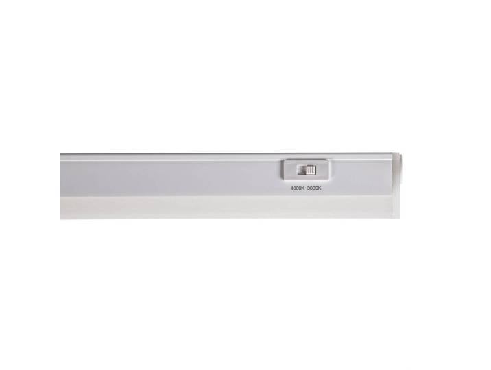 SLV Batten LED-Lichtleiste CCT mit Stecker 118,6cm, weiß / opal, für Küche, Kunststoff, Lichtleiste